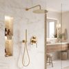 Kit de douche encastré Rea Lungo L. Gold + BOX