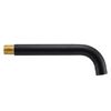 Чучур за смесител за вграждане Rea Lungo 20 cm Black