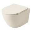 Sada Závěsné WC Focus + Umyvadlo na Desku Rea Focus Creme