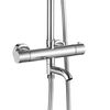 Thermostatic shower system Rea Lungo Diamond Chrome