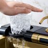 Багатофункціональна сталева мийка 10 в 1 REA Alonzo Brush Gold