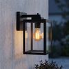 Homlokzati fali lámpa JNH038-1G Black