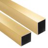 Extension profile for shower enclosure and door 200cm Brush GOld
