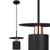 Lampă suspendată APP1145-1CP Black Rose Gold