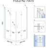 Duschkabine Falttür Rea Fold N2