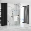 Shower screen Rea Aero N 70 Transparent with hanger Evo