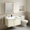 Bathroom furniture set with washbasin Denver 80cm Creme