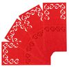 Cutlery Cover Set 4 pcs KF357-4R red
