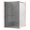 Душова стінка Rea Flexi Grey / Black 110