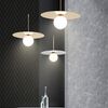 Lampa Wisząca klosz 10cm APP939-1CP Złota