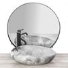 Lavabo sobre encimera Rea Roxy C Stone L.GREY