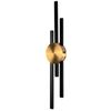 LED SIENINĖ LAMPA LED APP1437-W BLACK GOLD