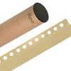 Bande de bordure de receveur de douche avant 130cm Brush Gold