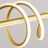 Люстра LED LHJ024-CP 120 cm GOLD
