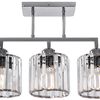 LAMPA WISZĄCA GLAMOUR 3xE27 392228 CHROM