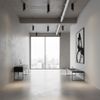 LAMPA SUFITOWA NOWOCZESNA 30 CM APP572-1C Czarna