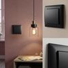 Single socket frame OSTE JNH013-1F Black