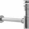 Siphon de lavabo Universel Clic-clac Chrome