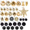 Palline di Natale Gold/Black 203 pezzi