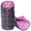 Sac de dormit pentru copii 4in1 Horse Grey-Purple