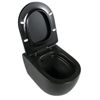 UNDERMOUNT TOILET BOWL CALANI LOYD SLIM BLACK