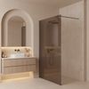Параван за душ Rea Flexi Brown / Titan 110