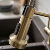 Air outlet with aerator for kitchen faucet REA Colin Brush Gold