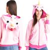 Kigurumi mikina s kapucňou Pegaz Pink S