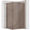 Tuš kabina REA Hugo Copper Brush 80x80