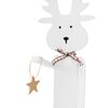 Wooden Christmas Reindeer 35cm 301036