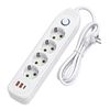 Prelungitor Multipriză 4 prize + 2x USB-A + USB-C JNH025-4B White