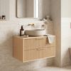 Waschtischunterschrank Rea Mono 80cm Beige
