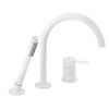 Grifo de Bañera de 3 Orificios Rea Lungo White