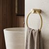 Appendino da bagno Ring 64106 SOLO Brush Gold