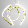 Lámpara LED GOLD APP386-CP + Control remoto