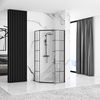 Shower enclosure HEX Black  90x90