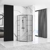 Cabina de ducha  Rea HEX Black  90x90