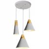 Lampada da soffitto SCANDI SET CPR Grigia