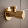 Ъглов вентил 02 1/2" x 3/4" Gold