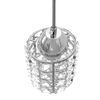 Lampa Sufitowa Kryształ APP729-3CPR Srebrna