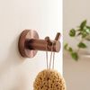 Percha de baño 5605 Leo Brush Copper