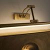 Bad LED-Wandleuchte SWE022-1W 42cm Brush Gold