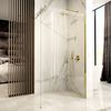 Shower screen Rea Aero Gold N 80 Walk In