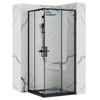 Cabina doccia Rea Punto Black 80x80