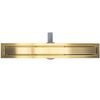 Drain linéaire REA Neox pro Brush Gold 80