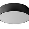 Plafondová lampa 30 cm okrúhly čierny strop app640-2c