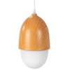 Stropné svietidlo Peanut Metal Wood Boho Pendant APP952-1CP