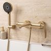 Grifo de bañera PREMIUM REA Como Brush Gold