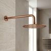 Kulatá dešťová sprcha REA JS-P014BRG 25cm Brush Copper