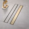 Linear drainage Rea Neox brush gold 90